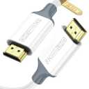 8K HDMI Cable,3.3ft 48Gbps High Speed DHDMI Cable Braided Cable, 8K@60Hz 4K@120Hz/144Hz/240HzCompatible with TV,HDR10,HDCP 2.3,PS5,Xbox Series X,Soundbar,LG TV