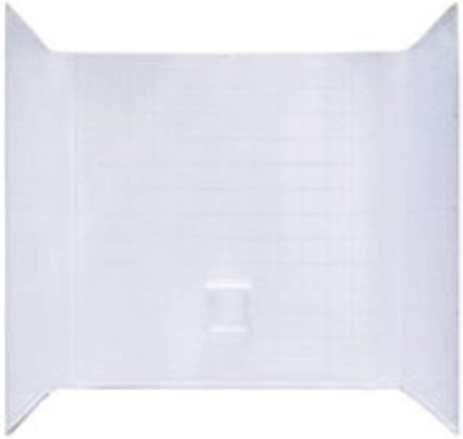 Kinro Composites WUW-27STD-SPK White Uni-Wall One Piece Tub Surround - Piece of 1