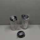 Blender Replacement Parts for Ninja, 24oz Ninja Blender Cups with To-Go Lids, 7 Fins Extractor Blade, Compatible with Nutri Ninja Auto iQ Blenders BL2012 BN801 BL480-30 BL640-30 BL642-30 NN100-30