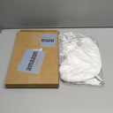 Honoson 3 Pcs Large Butterfly Party Decorations Hanging 3D Crepe Paper Butterfly Decoration Giant Supply for Wedding Party Birthday Baby Shower Garden Wall (White, 11inch, 20 Inch)