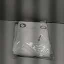 NICETOWN White Blackout Curtains 80 inches Long, Full Light Blocking Drapes with Black Liner for Nursery, Thermal Insulated Draperies for Hall, Villa (2 Pieces, 42" Wide Each Panel, Pure White)