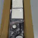 ENJOYBASICS 2 Pack Adjustable Spring Tension Curtain Rods 32 to 66 Inches, Stainless Steel Matte Black Shower Rod No Drilling for Window, Bathroom, Closet, Room Divider, 7/8" Diameter