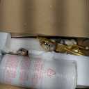 Scenekoy Sculptural Table Lamp Set of 2 with USB Ports for Bedroom Living Room, 26 Gold Leaf Marble Base Bedside Lamps, Pull Chains Switch Modern Nightstand Lamp for Home Room Decor (Bulbs Included)