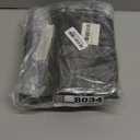 5 Pack 40-inch Suit Bag Garment Bag for Travel and Storage, Garment Bags for Hanging Clothes with Zipper and Visible Transparent Window, Black