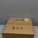 16" Semi Flush Mount Ceiling Light, 3-Light Drum Ceiling Light Fixture with 2-Tier Fabric Linen Shade, Farmhouse Chandelier for Dining Room, Living Room, Bedroom, Kitchen, Hallway, Entryway (Black)