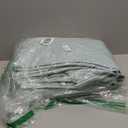 Love's cabin King Size Quilt Set Spa-Blue Bedspreads - Soft Bed Summer Lightweight Bedspread Comforter - Modern Style Coin Pattern Coverlet for All Season - 3 Pieces (1 Quilt, 2 Pillow Shams)