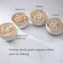 Nature's Path Organic Old Fashioned Oats Instant Oatmeal, 18 oz (Pack of 6), Non-GMO (EXP 09/20/26)