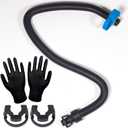 13251447 for Chevy Cruze 1.4 Radiator Hose 2011 2012 2013 2014 2015 2016 Recovery Tank Inlet Coolant Bypass Hose 11 12 13 14 15 16 GM Chevrolet Replace 13408385 1.4L Turbo