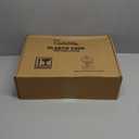 Zcaukya 100 Plastic Champagne Flutes, 4.5oz Clear Disposable Hard Stemware Cups with Golden Rim, Plastic Champagne Glasses for Wedding, Graduation Party, Bridal Shower, Birthday Party