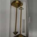 NEWSEE Modern Cordless Table Lamp Set of 2, Portable LED Desk Lamps, 5000mAh Rechargeable Battery Operated Lighting for Bedroom Dining Room Restaurant Coffee Shop Camping Night Light (Gold)