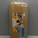 Sticker Display Stand with Curved Pockets for Big 4'' Stickers- Brochure Holder with Customizable Space - On the Go Display Stands for Vendor Events - Ideal for Small Business Vendors (Brown, Large)