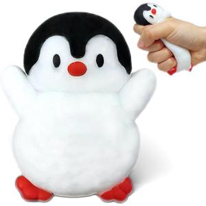 Penguin Taba Squishy, Kawaii Squishies, Penguin Sticky Stress Balls for Kids Sensory Toy, Cute Animals Stress Squeeze Ball, Taba FuFu Squishy Toys for Kids, Birthday Gifts