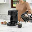 Mr. Coffee 12-Cup Replacement Carafe Compatible with Mr. Coffee 12 Cup Machines, Glass Pot with Black Handle