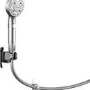 RV Shower Head with Hose High Pressure 9 Mode Shower head with on off switch, Filtered shower head, Shower Head for RV/Campers, Travel Trailer, Motorhome for Water SavingChrome