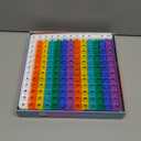 COOVA Multiplication Flash Cards + Multiplication Chart - Math Manipulatives Fact Cards - Mutiplication Game Flashcards - Times Table Multiplication Flash Cards 3rd Grade, 4th, 5th, 6th Grade