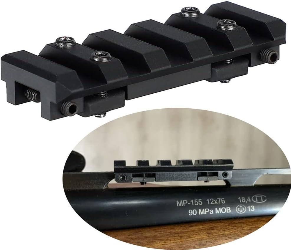ohhunt Picatinny Ventilated Rib Rail Scope Mount for IZH-27 MR-153/155 MP-233 TOZ-120 MTs21-12 TOZ-84 (2.16inch)