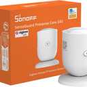 SONOFF SNZB-06P24 Zigbee Presence Sensor, 24GHz mmWave & Light Sensor, Zone Positioning, Self-Learning Calibration, Ceiling Mount, Works with Home Assistant, Alexa, SmartThings, Hub Required