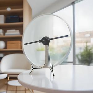 3D Hologram Fan with Cover, 3D Hologram Projector HD LED Advertising Display with Remote and Bluetooth and WiFi,700 Video Library and for Business,Bar,Halloween (45CM Hologram Fan with Cover)