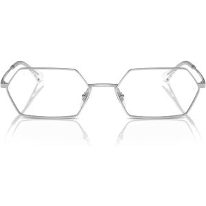 Ray-Ban Rx6528 Yevi Rectangular Prescription Eyewear Frames (Silver/Demo Lens)