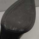 Womens Booties Pointed Toe Stacked Heel Fashion Chelsea Ankle Boots (8, Black)