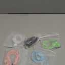 Earbuds Headphones 5 in One Pack, Wired Earbud with Heavy Bass Stereo Noise Blocking, Microphone, Compatible with iPhone, Android Phones, Laptops, Computers, iPad or Any Device with 3.5mm Interface