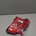 Lelepet Warm Dog Coat Waterproof Dog Jacket Reflective Fleece Vest with Adjustable Buckle Hook & Loop, Windproof Winter Jacket Dogs Coats for Small, Red,