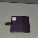 FLIPALM Wallet Case for iPhone 15 Series, RFID Blocking Credit Card Holder, PU Leather Folio Flip Kickstand Protective Shockproof Cover for Apple 15 Series (Purple, iPhone 15 Pro - 6.1")