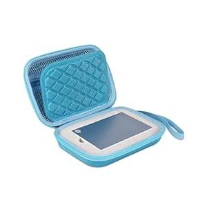 STUKCAZE External Hard Drive Case for Seagate Sandisk WD Elements My Passport Canvio Basics Portable Carrying Case Hard EVA HDD SSD 1TB 2TB 4TB 5TB Hard Drives Case (SEAGATE-Blue-Medium)