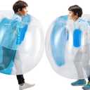 Theefun Bumper Balls, 2 Pack 36inch Inflatable Sumo Ball Bopper Toys for Kids Physical Outdoor Active Play, Giant Human Hamster Knocker Body Zorb Ball, Body Bubble Soccer Ball