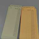 60 Pcs 2026 Reading Log Bookmark 3 x 7.9 Inch Reading List Bookmark Book Lovers Gifts Macaron Color Library Book Tracker Notecards for Teachers Students School Library Accessories