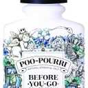 Poo-Pourri Before-You-Go Toilet Spray, Fresh Air, 4 Fl Oz, Up to 200 Uses, Bathroom Odor Deodorizer , Plant-Based with Essential Oils, for Home or Work, Jasmine, Fresh Air and Mint Scent