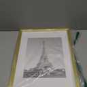 upsimples 11x14 Picture Frame, Display Pictures 8x10 with Mat or 11x14 Without Mat, Wall Hanging Photo Frame, Gold, 1 Pack