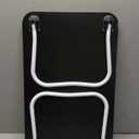 Laptop Bed Desk, Foldable Lap Desk, Portable Laptop Stand, Lightweight & Mini Table for Breakfast/Picnic/Drawing/Couch/Floor - Black