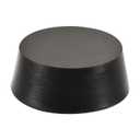 MECCANIXITY Rubber Tapered Plug 75mm to 90mm Solid Test Tubes Bungs Stopper Black for Lab Home