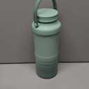 Momcozy 22oz Portable Breast Milk Cooler for Outdoor, Life Saver with 360 Total Cooling for 24 Hours, Larger Capacity Travel Breastmilk Chiller with 2pcs Baby Bottles for Breastmilk Storage (Green)