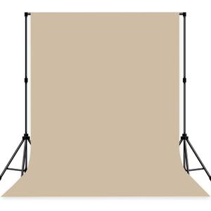 Photo Backdrop Beige Fabric Professional Photography Solution 8x10ft Seamless Design Eliminate Wrinkles Baby Shower Pregnant Women Shooting Scene Background