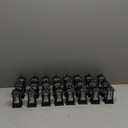 Black Lanterns Decorative Indoor: 24 Pcs Mini Lanterns for Wedding Table Centerpieces Battery Powered Small Led Lights for Party Bulk