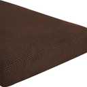Hokway Couch Cushion Covers Stretch Cushion Covers Sofa Seat Cushion Slipcover Cushion Protector(Chocolate, Medium) (Medium (1 Piece))
