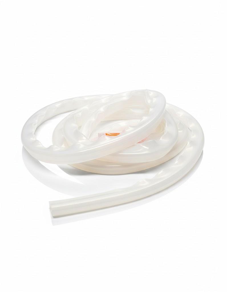 6 feet Collapsible Shower Threshold Water Dam Included Silicone sealant, Keeps Water Inside Threshold Dry and Wet Separation Suitable for Bathroom and Kitchen