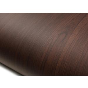 ROSEROSA Peel and Stick Faux Walnut Wood Architectural Film Self-Adhesive Vinyl Film Wallpaper Door Wrap Counter Top Border Mirror Molding Trim WD296