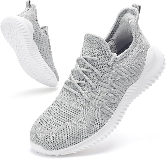 PPQ Womens Slip On Walking Shoes，Memory Foam Lightweight Comfort Casual Workout Shoes,Yoga Or Tennis Or Running Sneakers, Size EUR 38