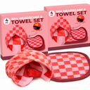 Spa Headscarf Towel Set 2 Pack