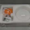 Mushroom Table Lamp, Orange Vintage LED Desk Light for Bedroom, Dimmable Ambient Lighting with Glass Shade for Bedroom, Reading, Home Dcor, Gift for Friends