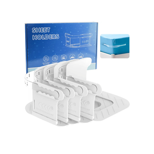 Sheet Holders with Heavy-Duty Mattress Straps, Bed Lock Sheet Holders Fit All Sheet Size, Bed Fitted Sheet Holder for Corners, Sheet Clips, Mattress Sheet Holder Strap, Sheet Secure Lock Fasteners