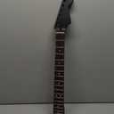 22 Fret Replacement Maple Neck Rosewood Fingerboard For Strat St Stratocaster (Black)