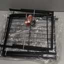 Tomorotec [2 Pack] Stackable Kitchen Storage Shelf Rack, Foldable Spice Rack Cabinet Organization Storage Shelves, Kitchen Shelves, Kitchen Counter & Cabinet Shelf Organizer,