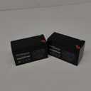 12 Volt 7ah Rechargeable Sealed Lead Acid Battery 2 Pack (F1 Terminals)