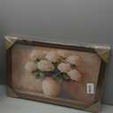 vineolect White Hydrangea Gold Framed Wall Art Vintage Floral Painting Floral Wall Art Cottagecore Nature Picture Shelf Decor Aesthetic Artwork Wall Decor for Living Room Bedroom Kitchen Bathroom 16''x24''