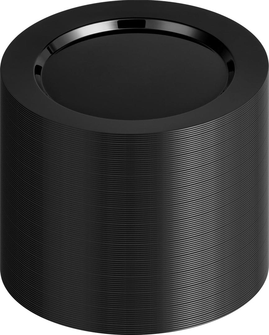 BESTVIP 100PCS Black Plastic Plates, 10.25 Inch Disposable Dinner Plate Party, Heavy Duty Disposable Plastic Plates - Ideal for Christmas Parties, Wedding and Birthday, Everyday Use, Lunch & Dinner