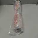 RJVW Small Christmas Gift Wrapping Paper Rolls,3 Rolls 17inches x 198inches Reversible Gift Wrapping Paper, Red Gold White Wrapping Paper, Snowflakes, Stripes, Plaid, Santa hat, Christmas decorations